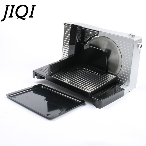 JIQI Electric Food Slicer Meat Planing Mincer Mutton Roll Beef Cutter Lamb Vegetable Automatic Cutting Machine 110V 220V ► Photo 1/6