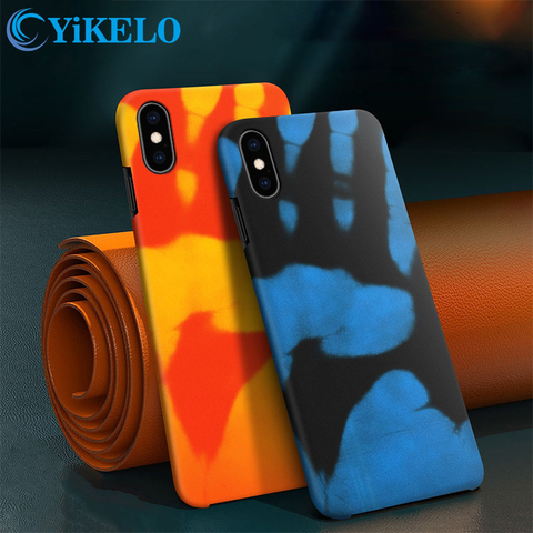 Thermal Heat Induction Phone Case For Huawei P20 P30 P40 Mate 10 20 30 Lite Pro E Nova 6SE 7i 5 5i Sensor Protective Back Cover ► Photo 1/6