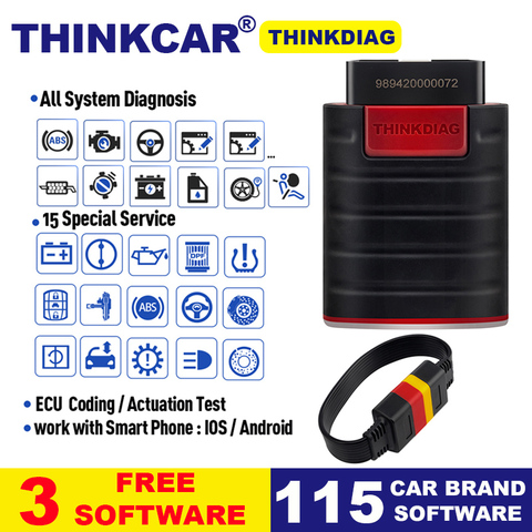 Thinkdiag OBD2 full system Power than X431 easydiag Diagnostic Tool