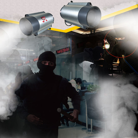 Pepper Smoke Cartridge for Intelligent Anti-theft Grab Smog System Integrated Wireless Camera Infrared Detector Alarm siren Host ► Photo 1/6