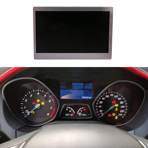 Car LCD Display Color Screen Dashboard Pixel Replacement For Ford Escape/Focus 2013-16 RGB LQ042T5DZ11 102x70mm Car Accessories ► Photo 1/6