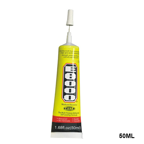 E8000 Clear Adhesive Sealant Glue for DIY Phone Border Diamond Clothes JS22 ► Photo 1/5