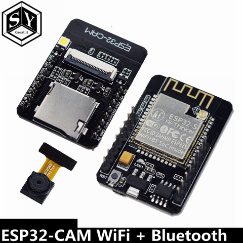 ESP32-CAM ESP-32S WiFi Module ESP32 serial to WiFi ESP32 CAM Development Board 5V Bluetooth with OV2640 Camera Module ► Photo 1/6