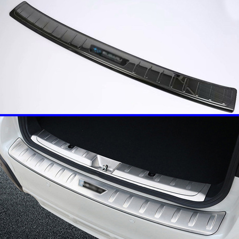 For Subaru XV 2022 Car Accessories Stainless Steel Rear Outside Trunk Scuff Plate Door Sill Cover Molding Garnish ► Photo 1/6