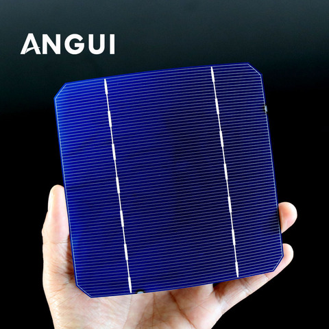 10 40 50 100 Pcs 2.8 W 125 x 125MM Cheap Mono Solar Cells 5x5 Grade A monocrystalline PV DIY Photovoltaic Sunpower C60 Solar Pan ► Photo 1/5