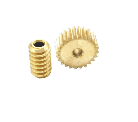 3D printer turbine worm gear 0.5M 24T 3mm driver Mesh accessories Fittings Gear 0.5m 1z ► Photo 1/5