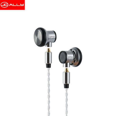 JCALLY EP05 Flat Head Earbuds 16mm driver High Resolution PET Biofilm 5N High Purity OFC Earphone With MMCX Replaceable cable ► Photo 1/6