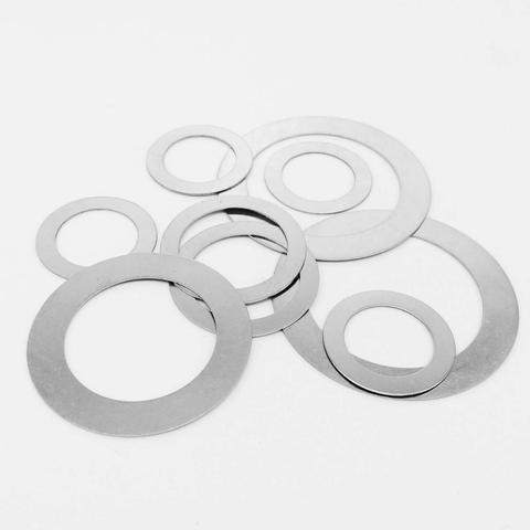 50pcs M2 M3 M4 M5 M6 M7 M8 DIN988 304 Stainless Steel Ultra Thin Flat Washer Adjusting Ultrathin Shim Plain Gasket High Quality ► Photo 1/1