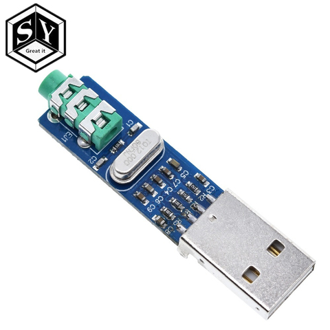 GREAT IT  5V Mini PCM2704 USB DAC HIFI USB Sound Card USB Power DAC Decoder Board Module For Arduino Raspberry Pi 16 Bits ► Photo 1/6