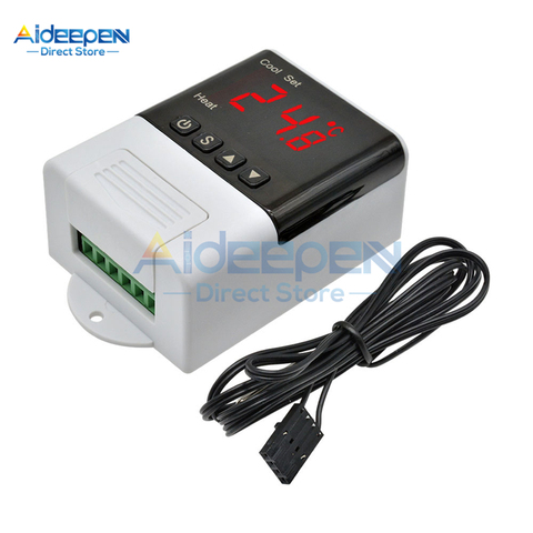 DTC1200 AC 110V-220V LED Digital Thermometer Temperature Controller Temperature Sensor Meter For Aquarium Replace STC-1000 ► Photo 1/5