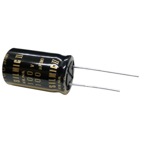 1PCS ELNA SILMIC II RFS 50V 63V 100V 1UF 2.2UF 4.7UF 10UF 22UF 33UF 47UF 100UF 220UF 470UF 1000UF Silk fiber audio capacitor ► Photo 1/6