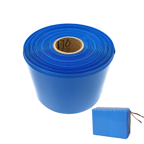 PVC Heat Shrink Tube 18650 Lithium Battery Film Pack Tubing Li-ion Wrap Cover Shrinkable Tape Sleeves Cover Skin Insulation Kit ► Photo 1/4