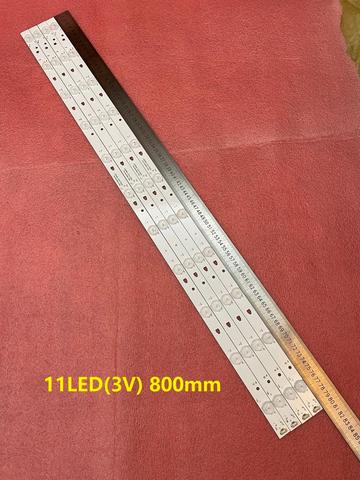 4 PCS LED backlight strip for LT-40C540 LSC400HN01 LT-40E71(A) LED40D11-ZC14-03(B) MTV-4128LTA2 LED40D11-01(A) 30340011209 ► Photo 1/5