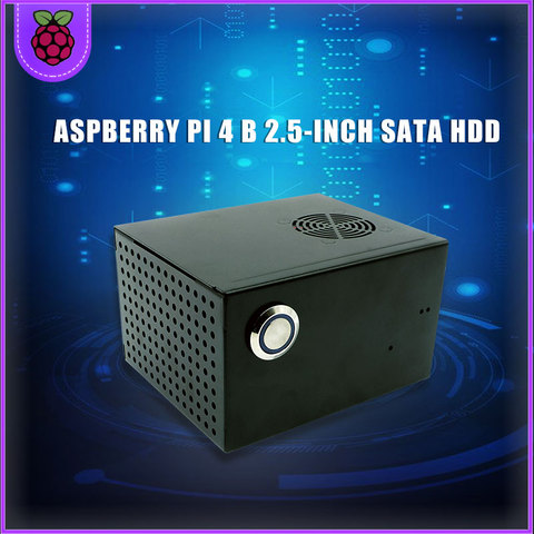 Raspberry Pi 4 Model B 2.5 inch SATA HDD/SSD Storage Expansion Board, X825 USB3.1 Mobile Hard Disk Module for Raspberry Pi 4B ► Photo 1/6