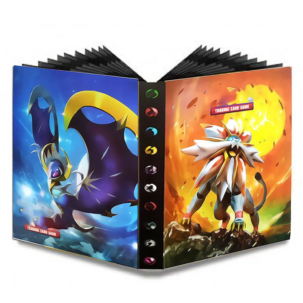 240PCS Pokemon Cards Album Book List Collector Folder Capacity Holder Portfolio 