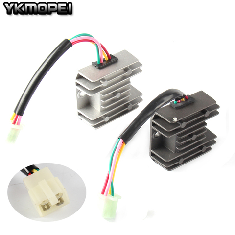 4 Wires Voltage Regulator Rectifier Motorcycle Boat Motor Mercury ATV GY6 50 150cc Scooter Moped JCL NST TAOTAO ► Photo 1/1