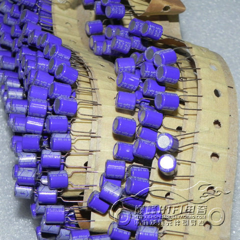 20PCS Sanyo OS-CON SC 25V4.7UF 6X7MM High polymer Motherboard 4.7UF 25V Solid State Capacitors purple 25SC4R7M ► Photo 1/3