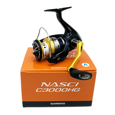 SHIMANO NASCI spinning wheels, sea fishing wheels, long throw wheels, rock fishing wheels and fishing wheels ► Photo 1/5