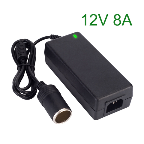 220V To 12V 8A Switching Power Supply Car Cigarette Lighter Socket Universal Power Adapter LED Transformer 12 Volt AC/DC Charger ► Photo 1/6