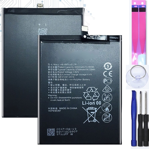 Battery for Huawei Vky-L09 P10 Plus, Mpn Original: Hb386589Ecw ► Photo 1/6