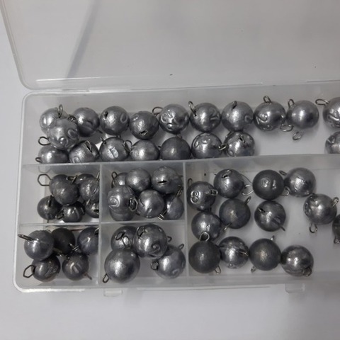 Set of collapsible cheburasek 70 PCs. (4-6-8-10-12-14-16 GR. 10 PCs. Each weight) ► Photo 1/1