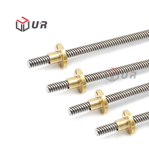 Screw трапецеидальный t8x2 with nut ► Photo 1/3