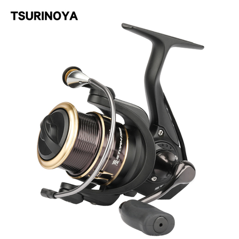 TSURINOYA Spining Fishing Reel ST 2000 2500 Metal Shallow Spool High Quality Ultralight Spinning Reel 5.2:1 8+1BB Bass Wheel ► Photo 1/6