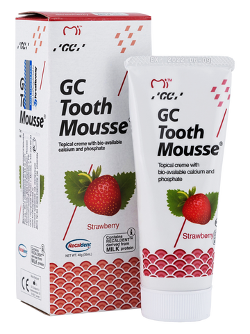 Зубной гель GC Tooth Mousse Тус Мусс Клубника 35 мл ► Photo 1/1