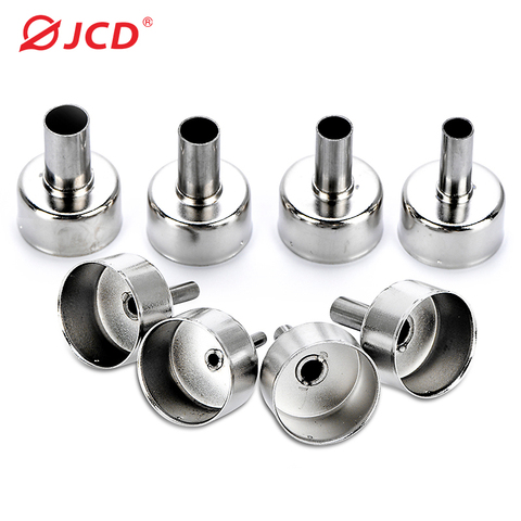 8pcs/Set Stainless Steel Universal Heat Gun Nozzles Kits for Air Pump Type Hot Air Soldering Station Repair Tool Parts ► Photo 1/6