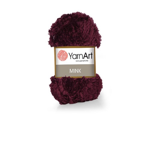 Yarnart Mink Yarn 50gr-75m %100 Micro Polyamide Fluffy Furry Soft Crochet Knitting Pillow Baby Blanket Puf Bag Fur Amigurumi ► Photo 1/4