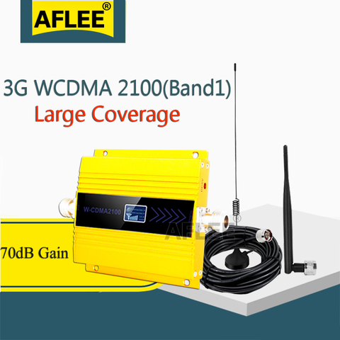 3G Amplifier WCDMA 2100 3g Signal Repeater LTE 2100Mhz 3g 4g Cellular Amplifier UMTS 2100mhz 3G Cell Phone signal Repeater ► Photo 1/6
