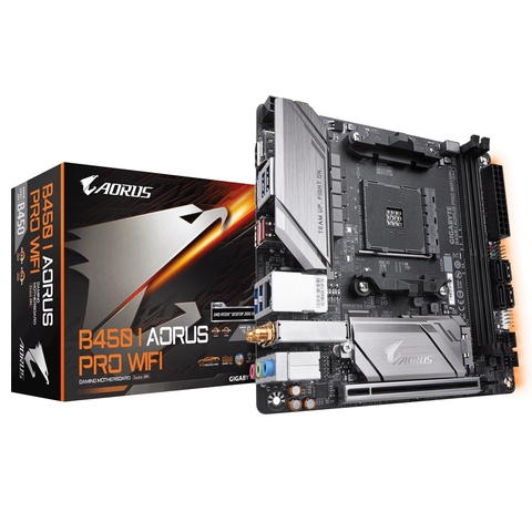 Motherboard gigabyte B450 I Aorus Pro WiFi ► Photo 1/5