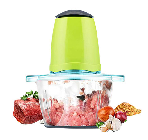 Electric chopper zipper Molniya harvester mixer for kitchen for vegetables, meat, minced meat, nuts. ► Photo 1/3