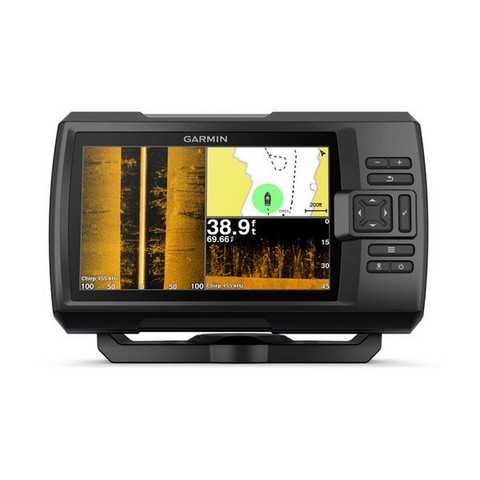 Echo sounder garmin striker plus 7sv (010-01874-01) official warranty 2 years ► Photo 1/3