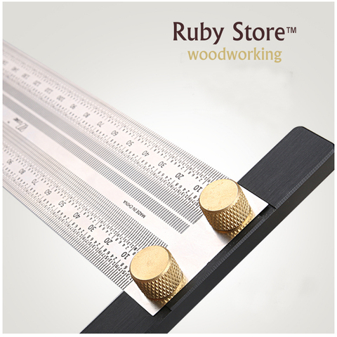 W-new T-square Precision Marking Ruler, T-Rule, Fine Woodworking ► Photo 1/6