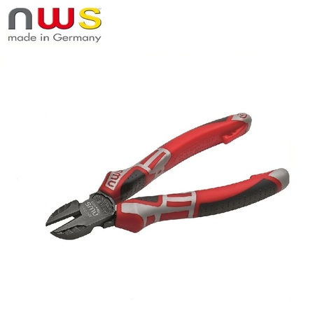 NWS Side cutters 180 mm, TitanFinish coating, SoftGripp 3K handles Pliers Nippers Jewelry Electric Wire Cable Wire stripper ► Photo 1/5