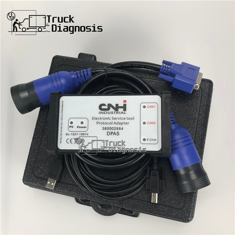 Agriculture Tractors Construction scanner CNH EST Diagnostic Kit New holland CASE service advisor JD EDL v2 adapter ► Photo 1/5