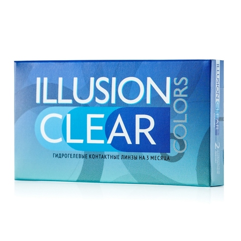 Contact lenses illusion colors clear for 3 months ► Photo 1/4