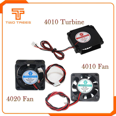 DC 5V/12V/24V Computer CPU Cooler Mini 4010 Cooling Fan 40x40x10mm/40x40x20mm Small Exhaust Fan for Ender 3 CR10 3D Printer ► Photo 1/6