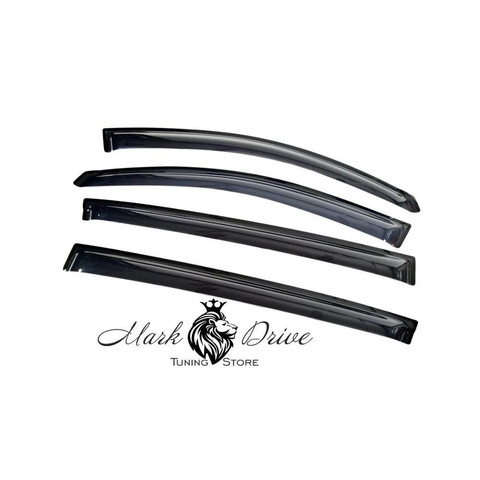 Windscreens for volkswagen polo 2009-2022 deflectors windows rain windows visors visor Sun rain smoke wind ► Photo 1/6