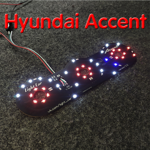 Hyundai Accent 2. led stove control unit Light board ► Photo 1/4