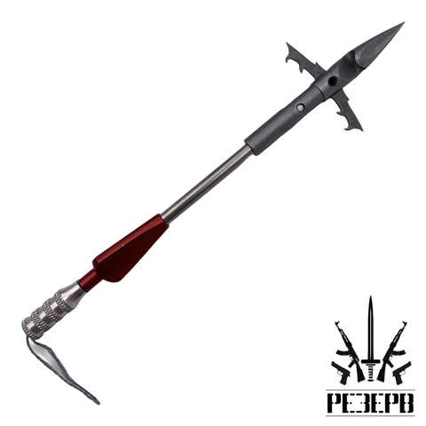 Long darts with feathers for fishing with a slingshot, harpoons for fishing with a slingshot, fishing with a slingshot, bowfishing ► Photo 1/6