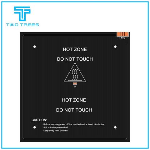 235*235*3.0mm 3D Printer Parts black MK3 24V 220W hotbed latest Aluminum heated bed For Creality Ender-3/3S 3D Printer ► Photo 1/6