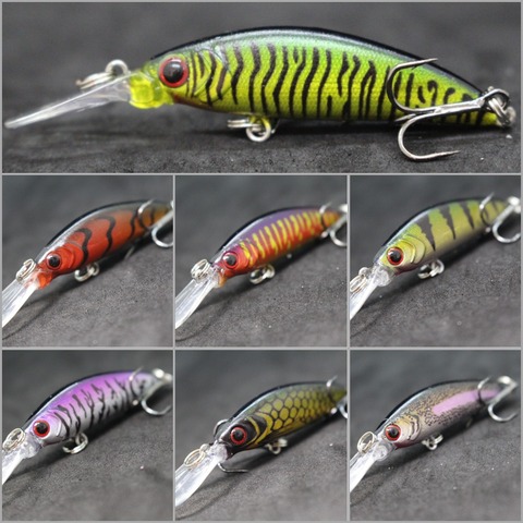 wLure 6g Crankbait Casting Lure with Quality Hooks Deep Diving Sinking Jerkbait Tiny Fishing Lures M823 ► Photo 1/6