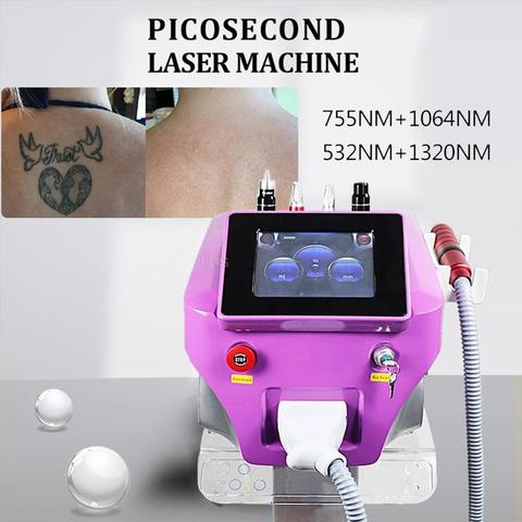 Buy Online 4 Wavelength Nd Yag Laser Picosecond Laser With Carbon Peel Skin Whitening Picosecond Laser Tattoo Removal Beauty Machine Alitools