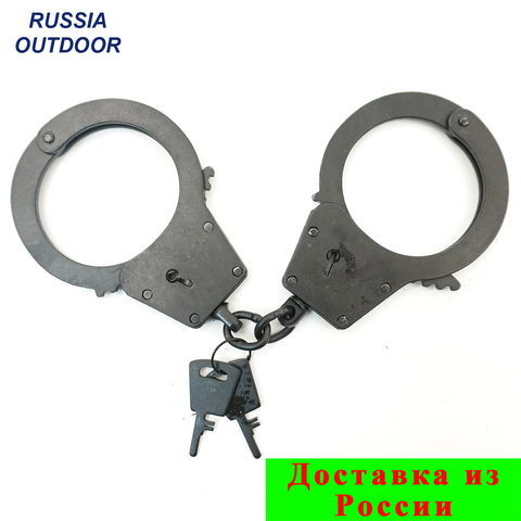 Handcuffs BRS 1 professional BRS 2 brs-3 Chrome galvanized steel handcuffs bracelets for police ► Photo 1/6