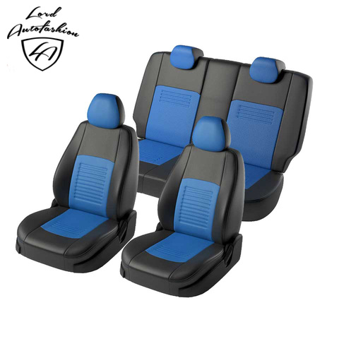 For Hyundai Solaris 2017-2022 special seat covers full set (Eco-leather, model Turin) ► Photo 1/1