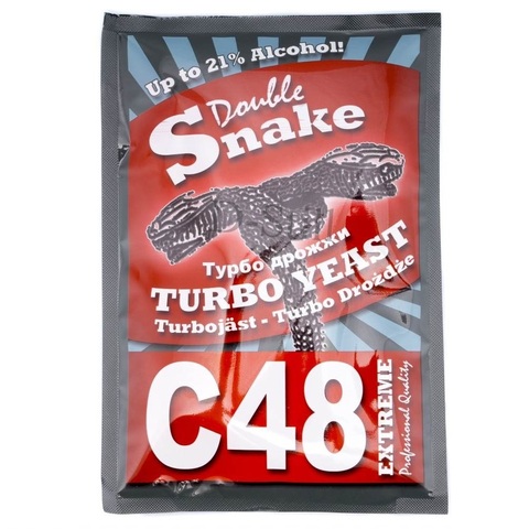 Turbo Yeast Double Snake C48 130gr for brewing, winemaking ► Photo 1/2