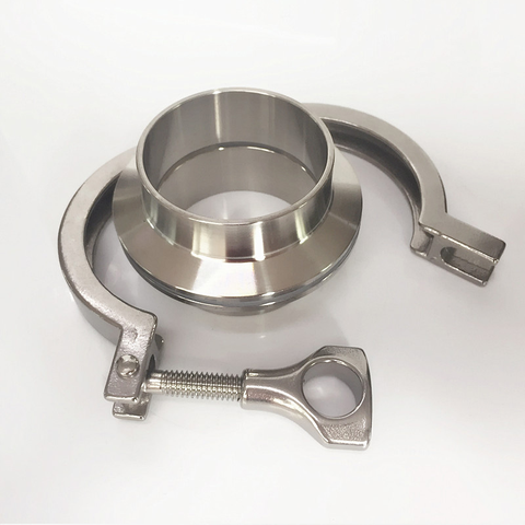 Clamp 2 inch with assembly, food grade stainless steel ss304 ► Photo 1/4