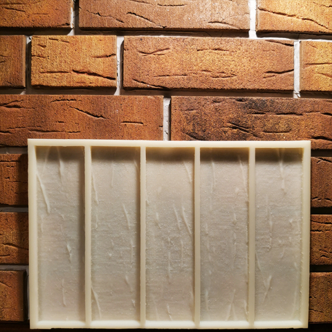 Mold for tile under the brick Pu, for gypsum, concrete, tool for making decorative brick, style loft ► Photo 1/6